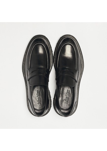 Erkek Oxford ( Klasik) OG-343 John May Siyah Deri