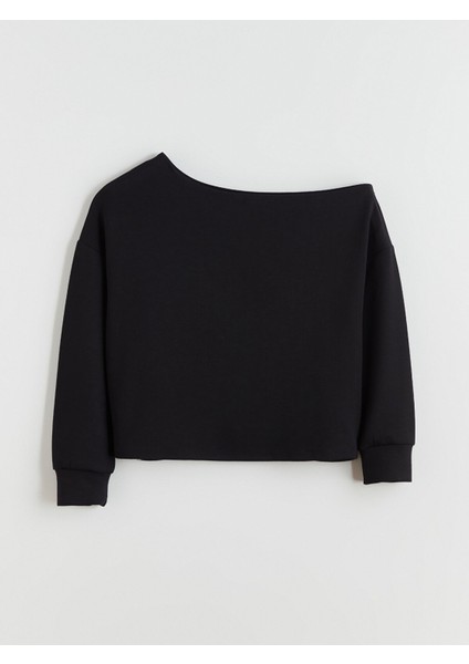 Yeni Sezon Kayık Yaka Oversize Kadın Sweatshirt Tunik modelleri