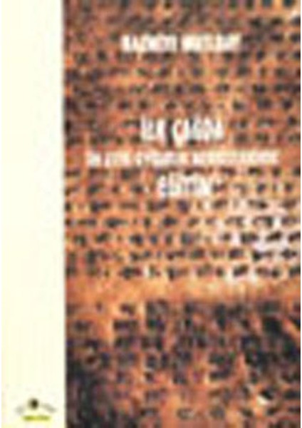Ilk Çağda Ön Asya Uygarlık Merkezlerinde Eğitim