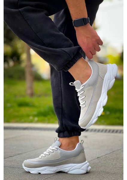 KB-707 Taş Süet Yüksek Taban Bağcıklı Günlük Erkek Ayakkabı fiyatları