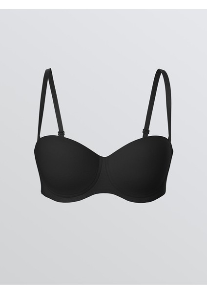 Yeni Sezon Balenli Dolgusuz Düz Straplez Sütyen 2'li modelleri