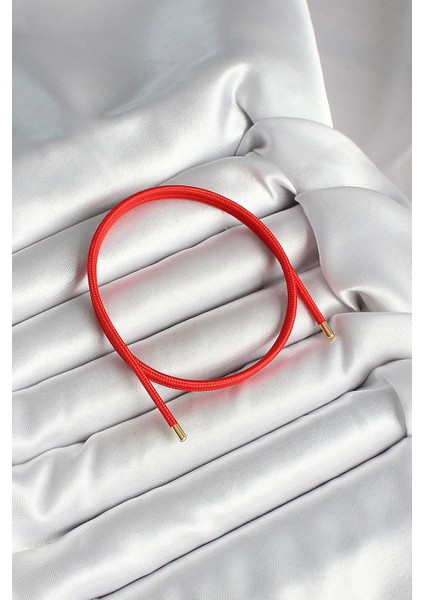 Mıknatıslı Kırmızı Renk Sarmal Kadın Bileklik