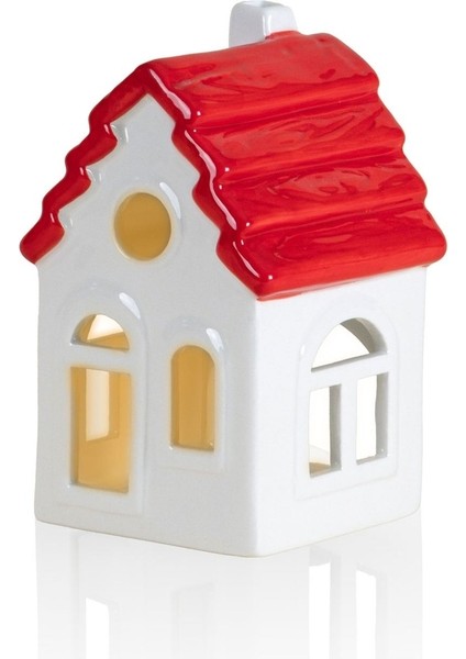 Dekoratif Tealight Yılbaşı Evi 9X8X15 cm modelleri