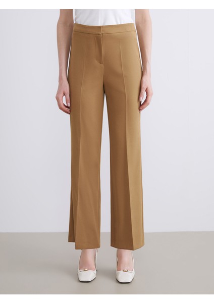 Yeni Sezon Dar Fit Ispanyol Paça Kadın Pantolon fiyatları