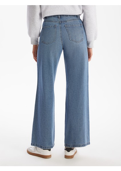 Yeni Sezon Wideleg Kadın Jean Pantolon fırsatları