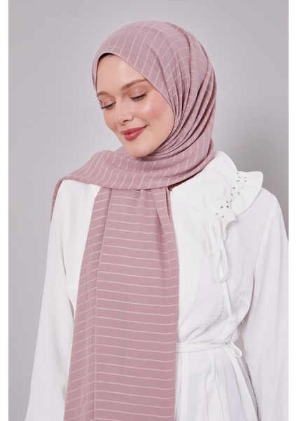 Gül Çizgili Cazz Şal fiyatları