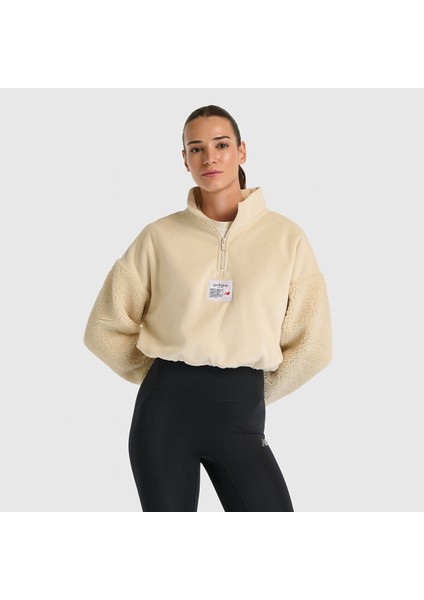 New Balance WNC3512 Bej Kadın Sweatshirt fırsatları