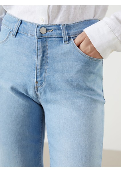 Yeni Sezon Dar Fit Kadın Jean Şort modelleri