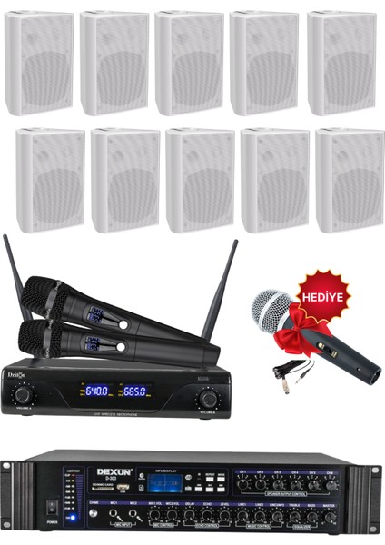 Drt-5 Sütun Höparlör Mağaza Dükkan Kafe Seslendirme ve Okul Anons Sistemi fiyatları