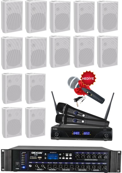 Drt-5 Sütun Höparlör Mağaza Dükkan Kafe Seslendirme ve Okul Anons Sistemi modelleri