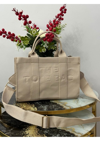 Büyük Kapasiteli Tote Kadın Çantası Kolon Askılı