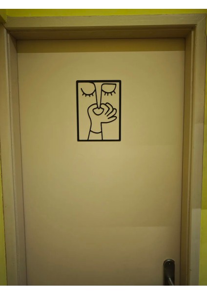 Banyo / Wc Kapı Süsü