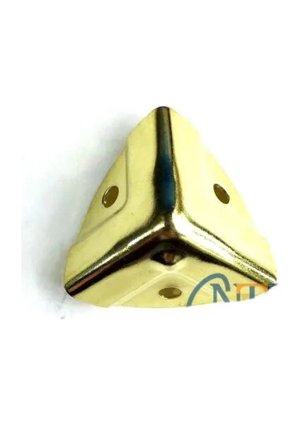 Dekoratif, Kutu, Sandık Köşesi - 35X22 Mm, Küçük, Sarı, 1 Adet