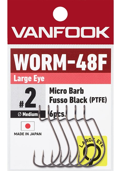 WORM-48F Large Eye Fs Bk Offset Iğne
