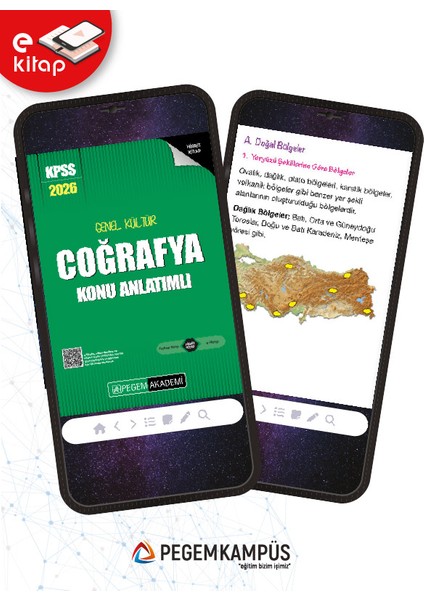 2026 Kpss Genel Yetenek Genel Kültür Coğrafya Konu Anlatımlı E-Ki fiyatları