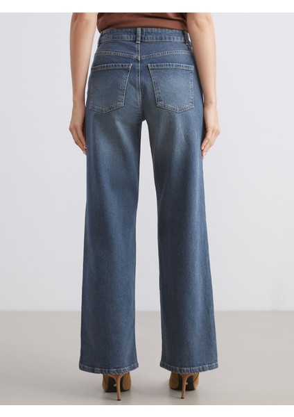 Yeni Sezon Wideleg Kadın Jean Pantolon fırsatları