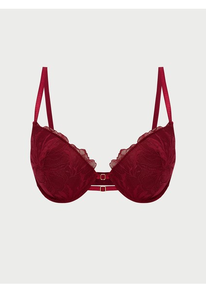 Yeni Sezon Balenli Dolgusuz Dantelli Fantezi Tişört Sütyen