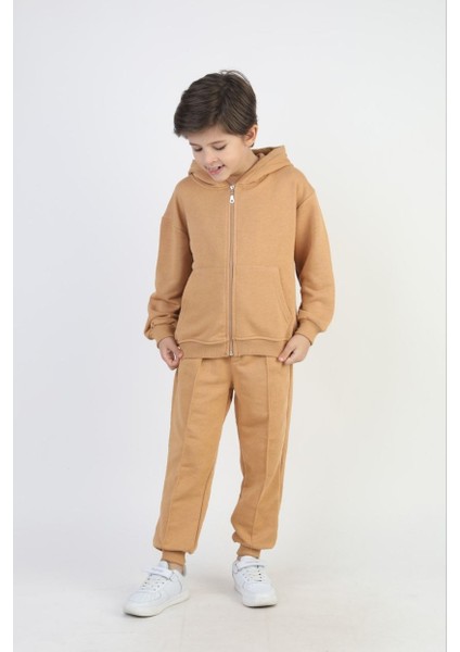 Erkek Fermuarlı Garson Boy Takım