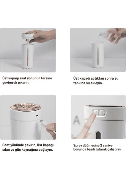 Araç Ambians Buharlı Hava Nemlendirici