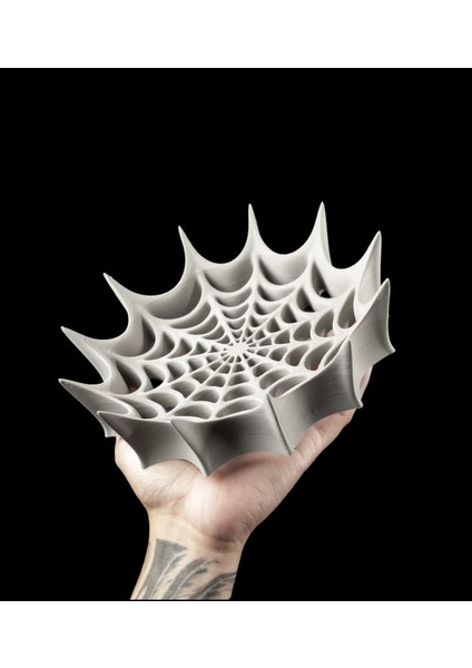 Spider Web Tray – Dekoratif Tepsi