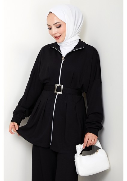 Dilsa Kemerli Oysho Ikili Takım 1607 - Siyah fiyatları