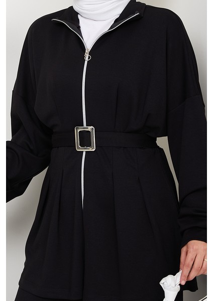 Dilsa Kemerli Oysho Ikili Takım 1607 - Siyah indirimleri