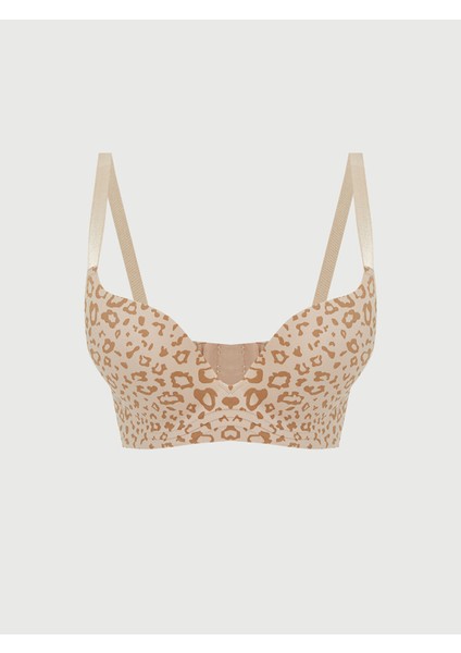 Yeni Sezon Balensiz Dolgusuz Desenli Sütyen