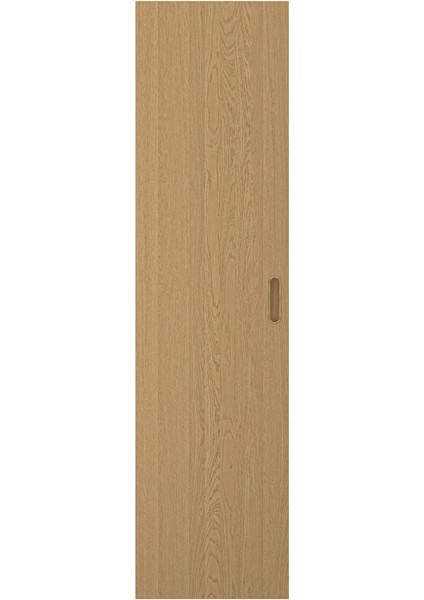 Gardırop Kapağı, Meşe Kaplama, 50X195 Cm, Menteşesiz