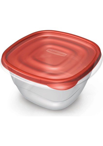 Takealongs Derin Kare Saklama Kabı 5.3 Cup (1,25 L) – 2’li Set, Bpa’sız, Mikrodalga ve Bulaşık Makinesi Uyumlu, Kırmızı Kapaklı modelleri