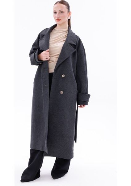 Standart Beden Kadın Kaşe Kaban fırsatları