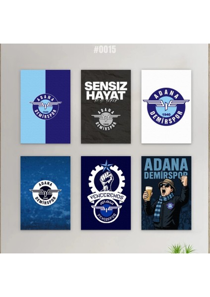 6'lı Ads Ahşap Tablo