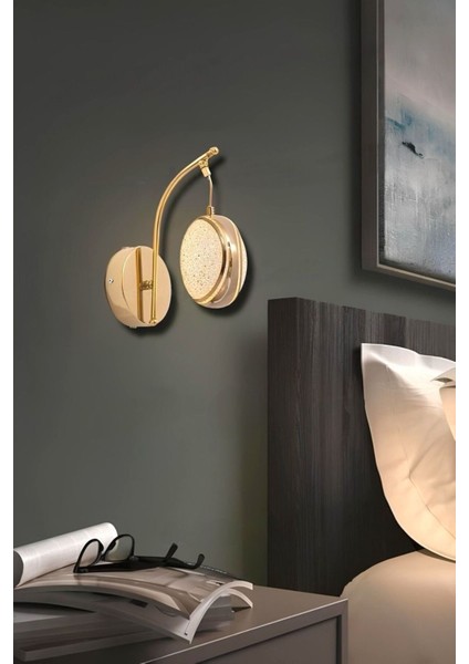 Rose4 Gold 3 Renk Modern Sarkıt LED Aplik