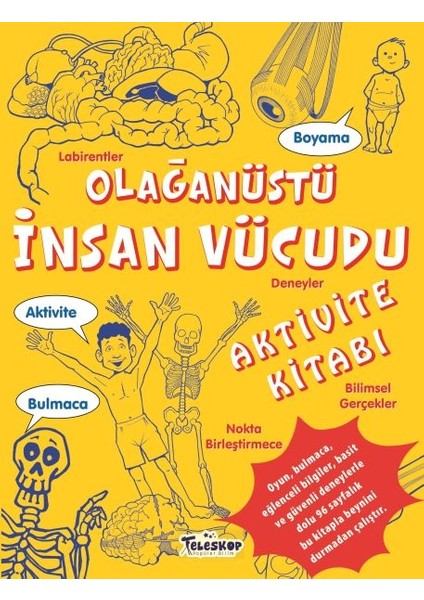 Olağanüstü Insan Vücudu Aktivite Kitabı