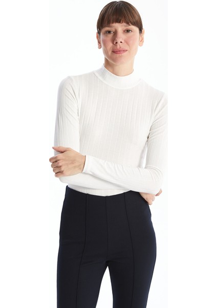 Yeni Sezon Dik Yaka Kadın Body
