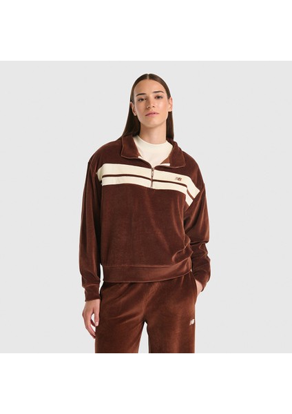 New Balance WNC3551 Kahverengi Kadın Sweatshirt fiyatları