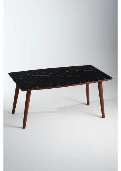 Istanbul Orta Sehpa ve 3'lü Zigon Sehpa Seti %100 Mdf Siyah Mermer indirimleri