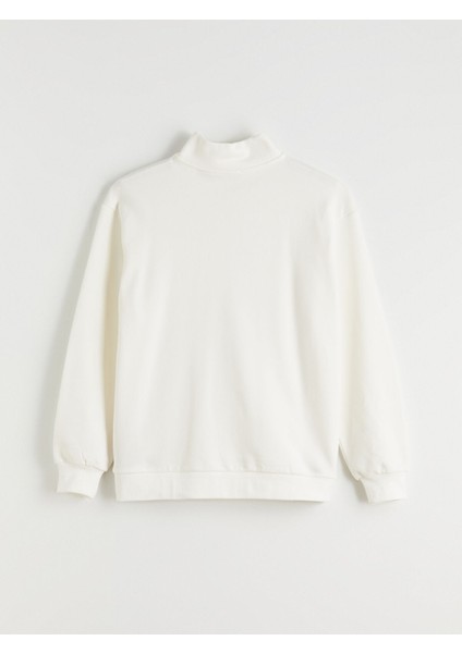 Yeni Sezon Mickey Mouse Baskılı Kadın Kalın Sweatshirt modelleri