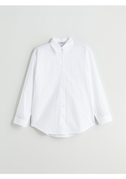 Yeni Sezon Oversize Poplin Kadın Gömlek indirimleri