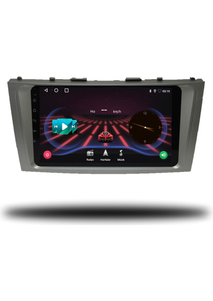 Toyota Camry Android Carplay Multimedya 2006-2012 4 GB Ram + 32 GB Hafıza + 4 Çekirdek
