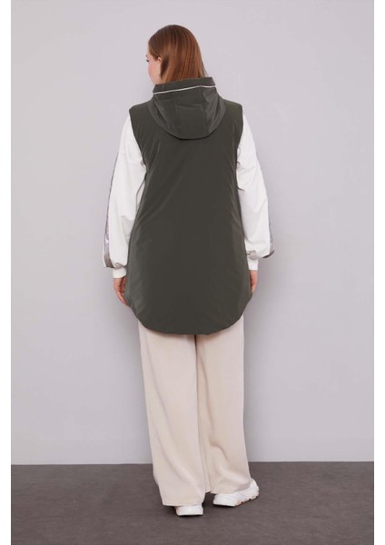 Haki Şapkalı Şişme Yelek fırsatları