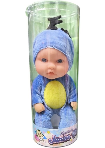 Erpa Kostümlü Junior Bebek 662133-MAVI Geyik