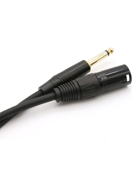 Xlr Erkek - 6.35 mm Erkek Kaliteli Enstrüman Gitar Kablosu 2 Metre modelleri