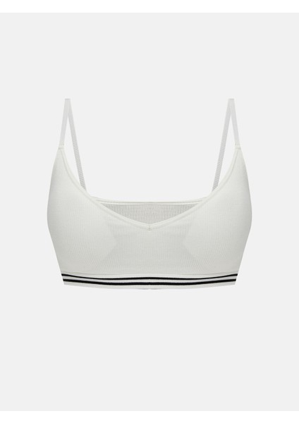 Yeni Sezon U Yaka Düz Büstiyer