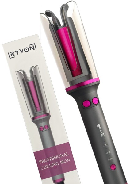 Siyah Otomatik Dönebilen Bukle Saç Maşası, Pratik ve Şık Saç Şekillendirme Aracı modelleri