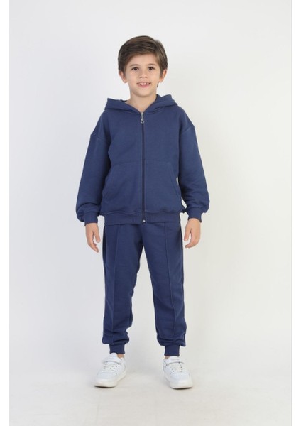 Erkek Fermuarlı Garson Boy Takım