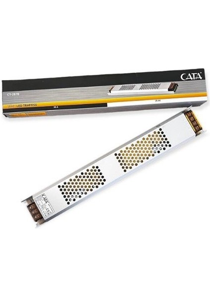 30 Amper 12V Ultra Slim Şerit LED Trafosu CT-2678 fiyatları