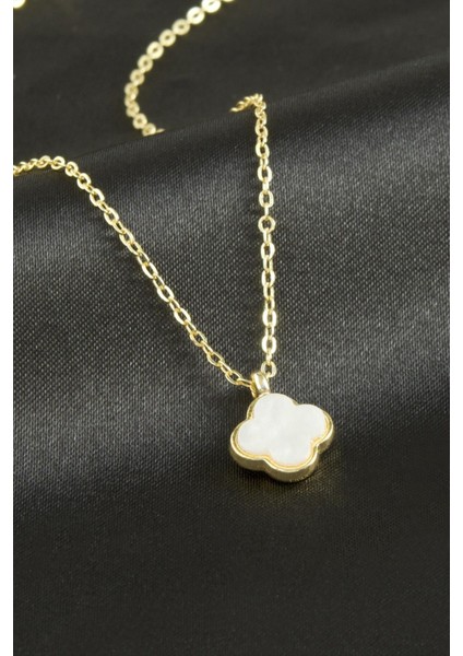 Wizard Çiçek Polyester Kolye-Siyah