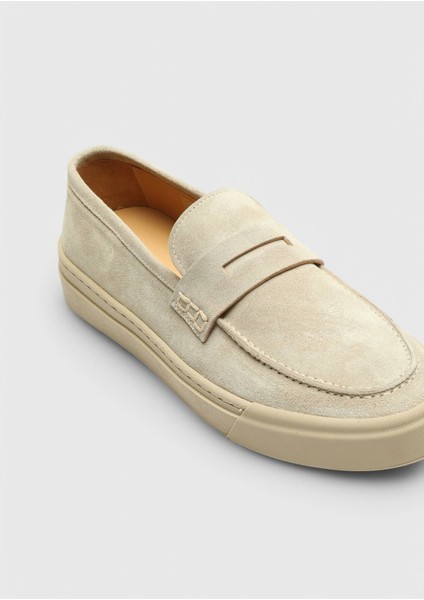 Bej Süet Casual Loafer fiyatları