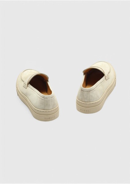Bej Süet Casual Loafer indirimleri