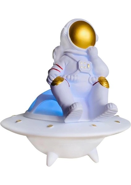 Masa Üstü Astronot Lamba ve Müzik Aleti ALK1531 ( Lisinya )